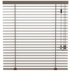 Leen Bakker - Fenstr Jaloezie 50mm Metallic - (30030) - Aluminium - Taupe - 120x10x10 Cm