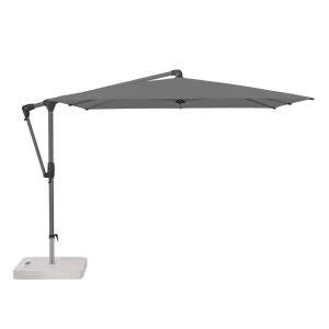 Glatz Zweefparasol Sunwing Casa Easy Stone Grey 270 x 270 cm