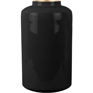 Present Time Vaas Grand - Zwart - Ø19x33 cm - Modern,Scandinavisch