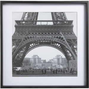 Leen Bakker - Fotolijst Goes - 50x50 Cm - MDF/Glas - Zwart