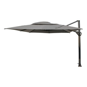 4 Seasons Outdoor Zweefparasol Hacienda Charcoal 300 x 400 cm
