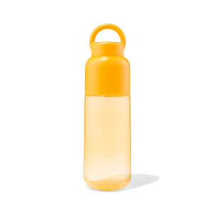 HEMA HEMA Waterfles Geel 500ml