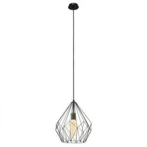 EGLO hanglamp Carlton - zwart - Leen Bakker