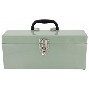 HEMA Gereedschapskist 18x41x19 Metaal Groen