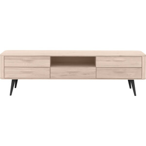 Goossens Tv Meubel Bjarte, 5 laden 1 open vak 180 cm breed
