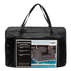 WOOOD Beschermhoes 'Rhodos' Fauteuil, kleur Zwart