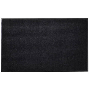 vidaXL Deurmat PVC 120 x 90 cm (zwart)