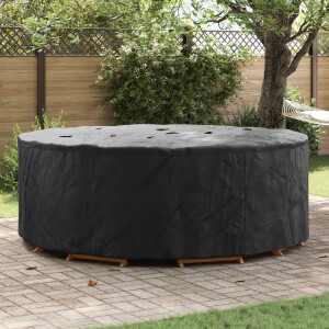 vidaXL Hoes voor tuinmeubelen 244 x 244 x 105 cm 210D oxford stof