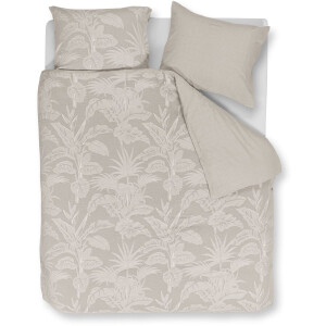 Rivièra Maison Botanica dekbedovertrek - Lits-Jumeaux XL - 260 x 200/220 cm - Zand