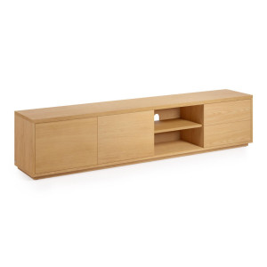 Kave Home TV-meubel 'Abilen' Eiken, 200cm, kleur Naturel