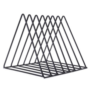 QUVIO Tijdschriftenrek - 20,5 x 17,5 x 17,5 cm - Draadstaal