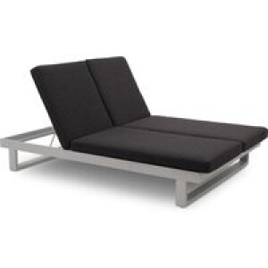 Lifestyle Massimo ligbed met kussen wit/carbon