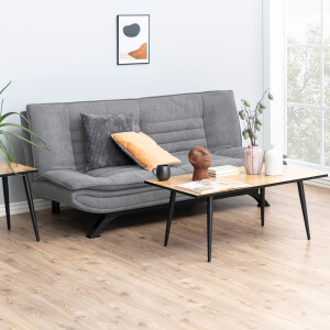 Bendt Slaapbank 'Oliver' kleur lichtgrijs