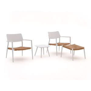 Bellagio Cino lounge balkonset 4-delig stapelbaar - Laagste prijsgarantie!