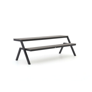 Bellagio Fidenza picknicktafel balkon 220x85x75cm - Laagste prijsgarantie!