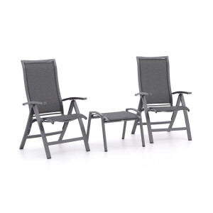 Bellagio Lugo/Stresa balkonset 3-delig verstelbaar - Laagste prijsgarantie!