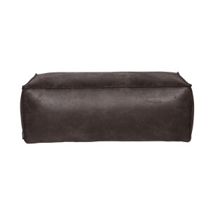 WOOOD Poef 'Rodeo' zwart