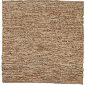carpetfine Vloerkleed Nala jute tapijt van natuurlijke vezels keerbaar, van 100% jute, in vele maten en modellen, vierkant, rond