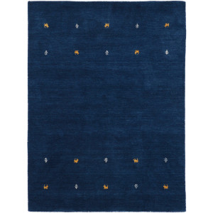 carpetfine Wollen kleed Gabbeh Uni, ook als loper verkrijgbaar