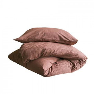 Crisp Sheets Dekbedovertrek 200 x 220 cm - Terracotta