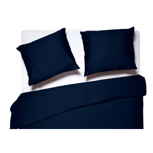 Dixxius Luxurious Porto Dekbedovertrek Navy | Swiss Sense