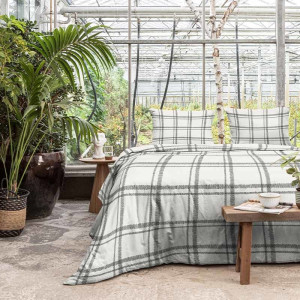 Dekbed McGregor Lazy Double Face Terra Navy - 140x200 cm (Eenpersoons) - McGregor - 300 gram - Dekbed-Discounter.nl