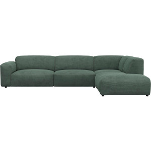 FLEXLUX Hoekbank Lucera modern en aansluitend, l-vorm, designsofa