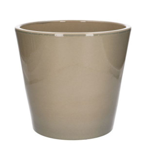 Bloempot, aardewerk, zachtgroen,Ø 24 cm