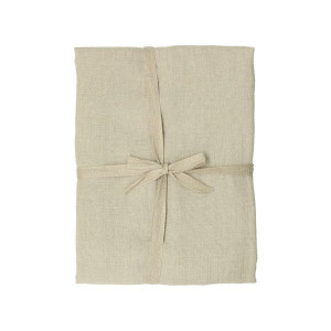 Tafelkleed, naturel ongebleekt linnen, 137 x 250 cm