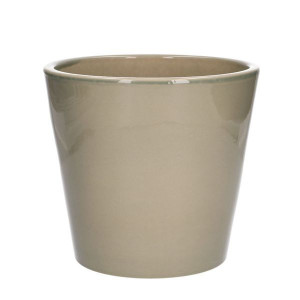 Bloempot, aardewerk, zachtgroen,Ø 20 cm