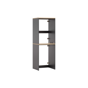 Schildmeyer Wasmachinekast Solea (2-delige set, Antraciet)