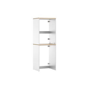 Schildmeyer Wasmachinekast Solea (2-delige set, mat wit)