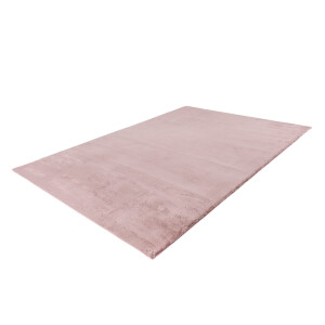 KAYOOM Vloerkleed Emotion - hoogpolig & extra zacht (525, Pastelroze, 200 x 290 cm)