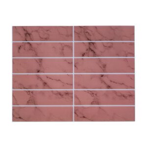 LIVARNO home Plaktegels (Lichtroze)