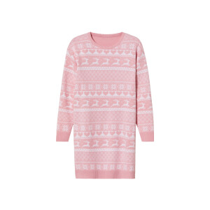 pepperts! Feestelijk gebreid meisjesjurkje (158/164, Roze)