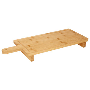 SILVERCREST Bamboe serveerplateau of serveerplank (Serveerplank met pootjes)