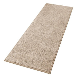 HANSE Home Vloerkleed Pure 100 korte pool Kortpolig, effen, omgezoomd, loper, woonkamer, kinderkamer, gang