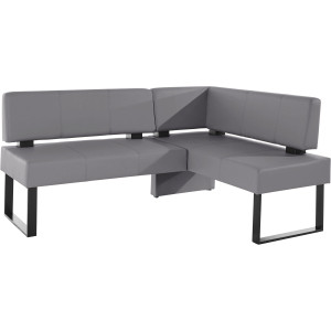 Home affaire Hoekbank Oliver met metalen frame, keukenbank verschillende hoezen cord eetkamerbank ottos choice