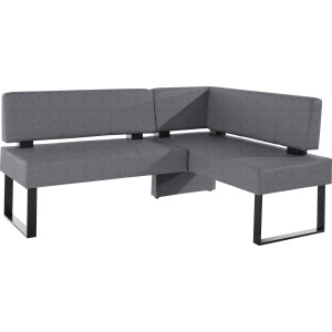 Home affaire Hoekbank Oliver met metalen frame, keukenbank verschillende hoezen cord eetkamerbank ottos choice