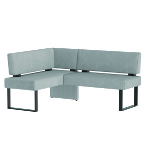 Home affaire Hoekbank Oliver met metalen frame, keukenbank verschillende hoezen cord eetkamerbank ottos choice