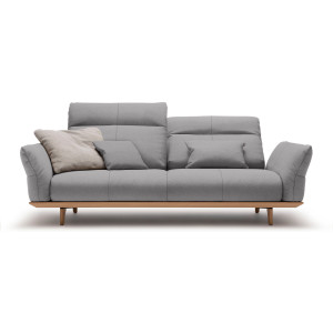 Hülsta Sofa 3-zitsbank Hs.460 Onderstel in eiken, poten in natuurlijk eiken, breedte 208 cm