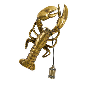 Light & Living Wandlamp 'Lobster' kleur Brons