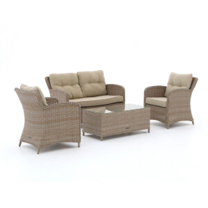 Intenso Leone/Milano stoel-bank loungeset 4-delig - Laagste prijsgarantie!