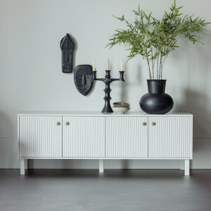 WOOOD TV-meubel 'Madu' 160cm, kleur Wolkengrijs