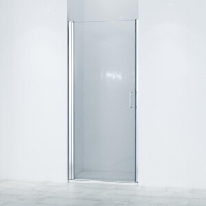 Marenza Neptune 6211 Douchedeur - 90x200cm - profiel - veiligheidsglas - anti kalk - chroom SW447
