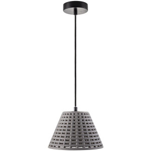 Paco Home Hanglamp Gitta Hanglamp led, E27 hek lamp woonkamer eetkamer keuken beton