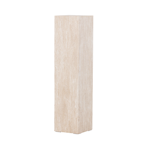 Rana houten decoratieve zuil beige - 95 x 23 cm