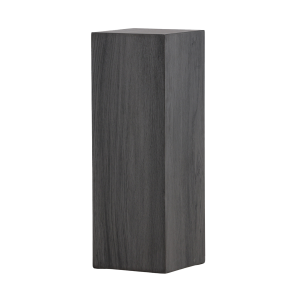 Rana houten decoratieve zuil zwart - 65 x 23 cm