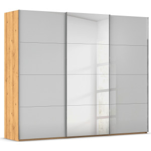 rauch Schuifdeurkast Kledingkast Kast Garderobe Slaapkamerkast SCALE-FYRA edel vierdelige deuren spiegel/glas-mix veel kleuren made in germany