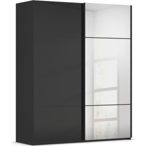 rauch Schuifdeurkast Kledingkast kast garderobe slaapkamerkast SCALE-TRIO edel drievoudig front met 2 sierlijsten spiegel/glas made in germany